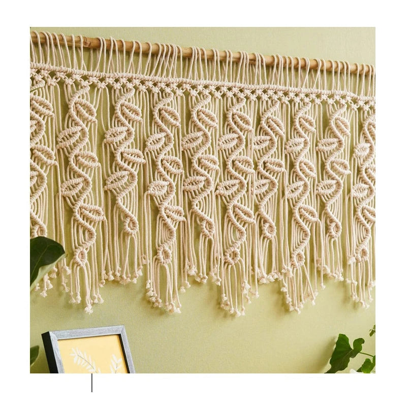 leafstyle woven macrame