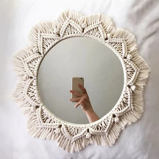 Macrame Mirror