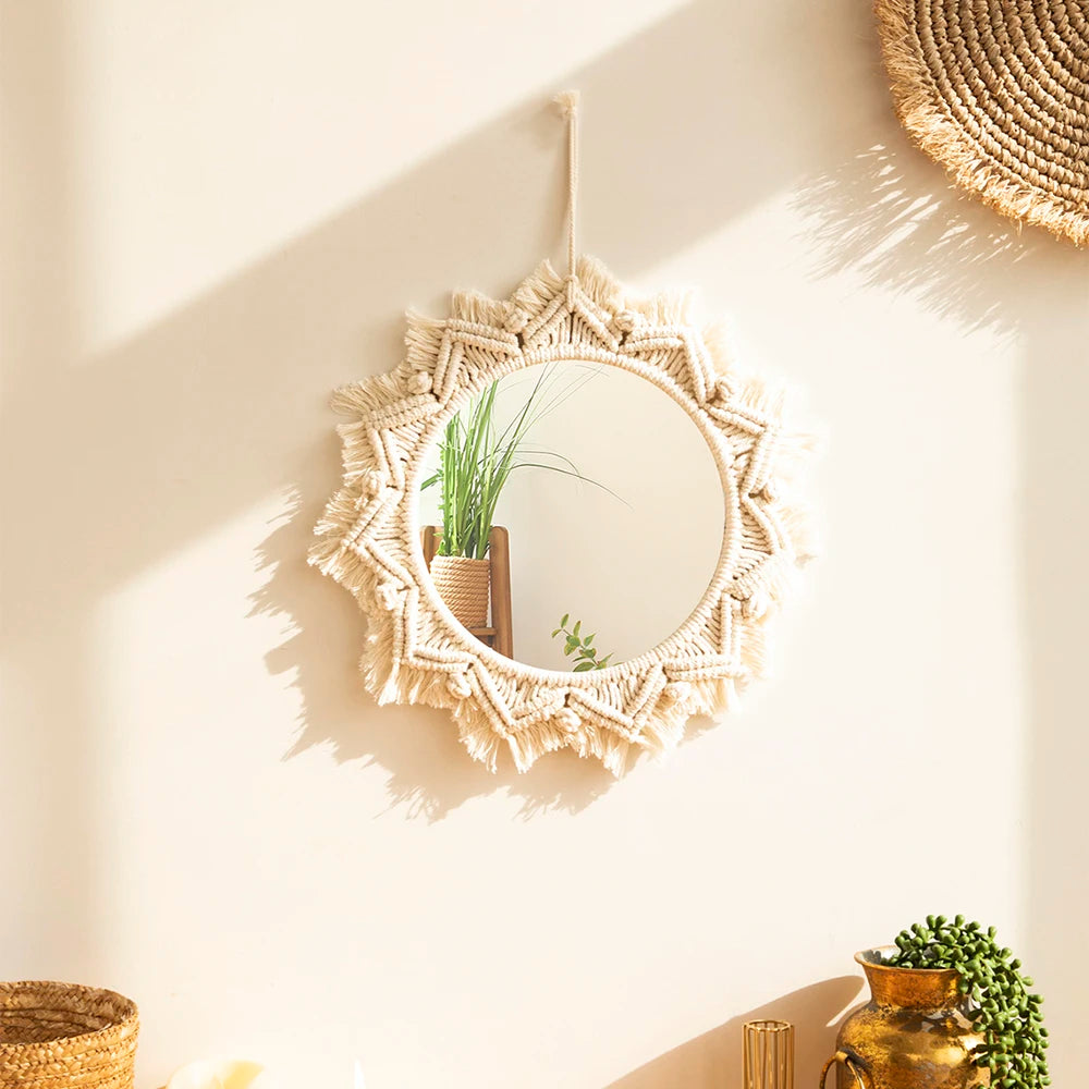 Macrame Mirror