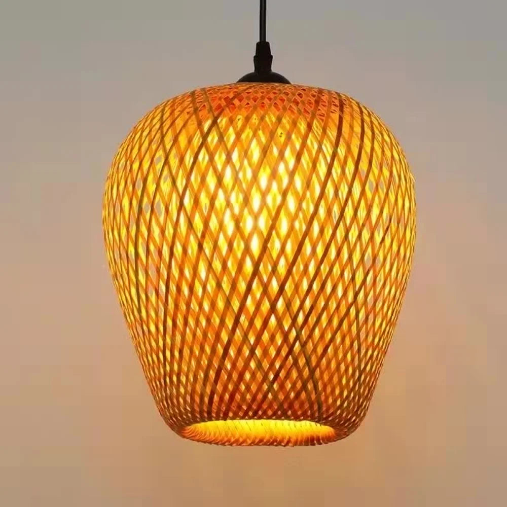 Hand Knitted exotic lamp