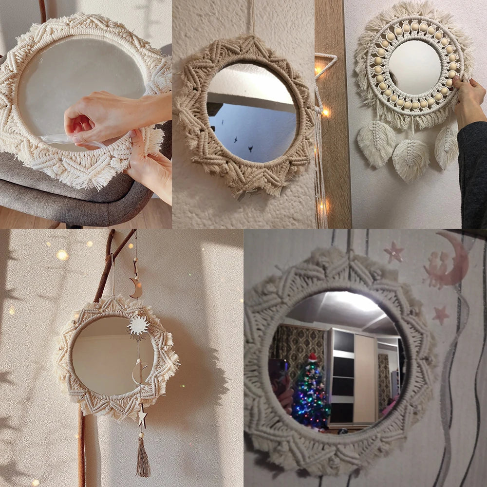 Macrame Mirror