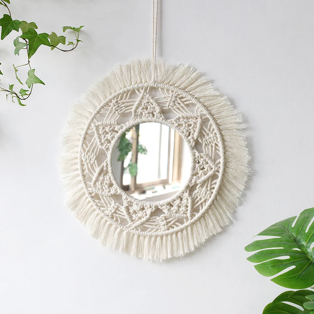 Macrame Mirror