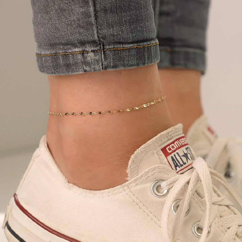 Fish Lips ankle bracelet