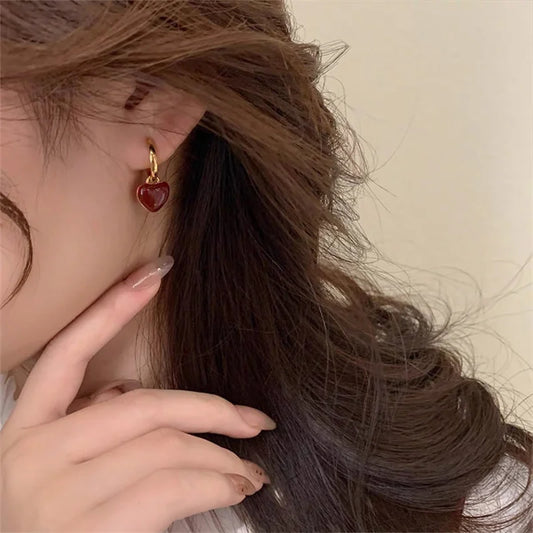 wine earrings