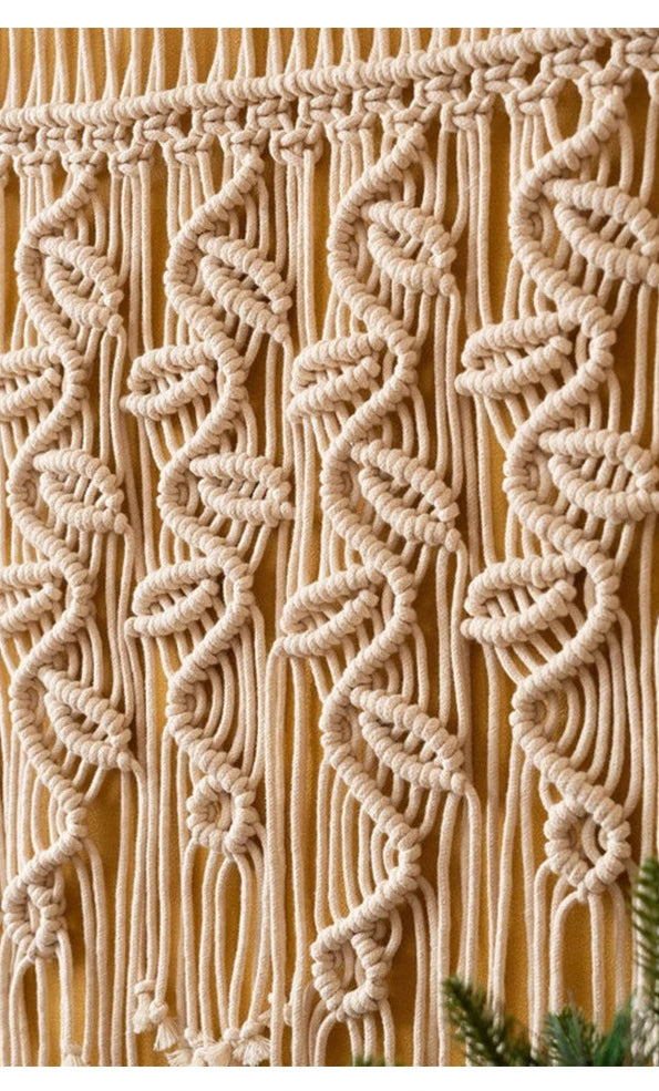 leafstyle woven macrame