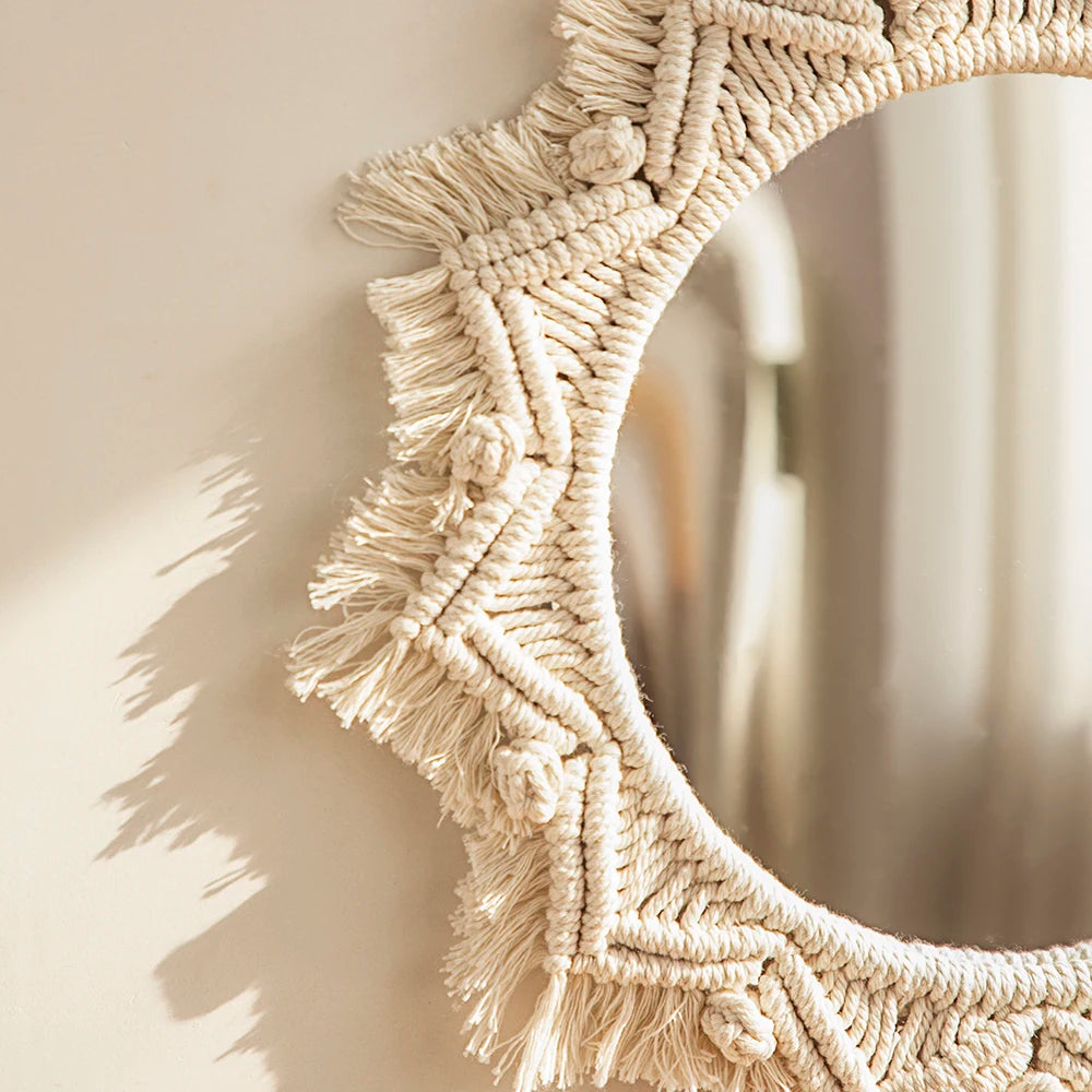 Macrame Mirror